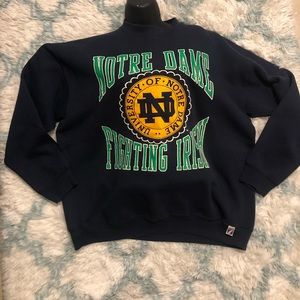 Logo7 Notre Dame Crewneck